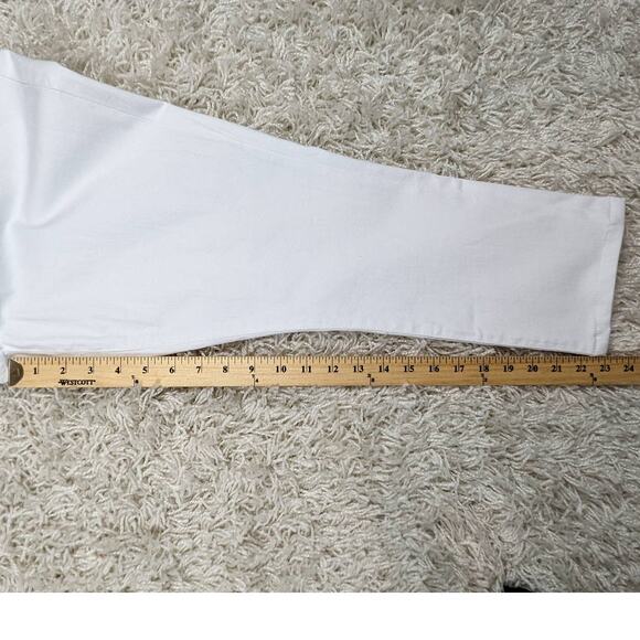 Good American Skinny Ankle Jeans White 15 - Picture 9 of 12